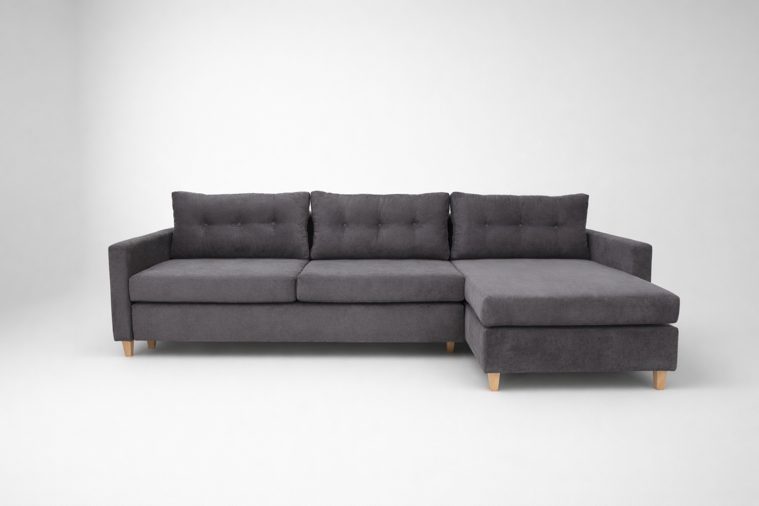 Coltar extensibil cu sezlong Selena, dimensiune pe comanda, peste 100 culori disponibile