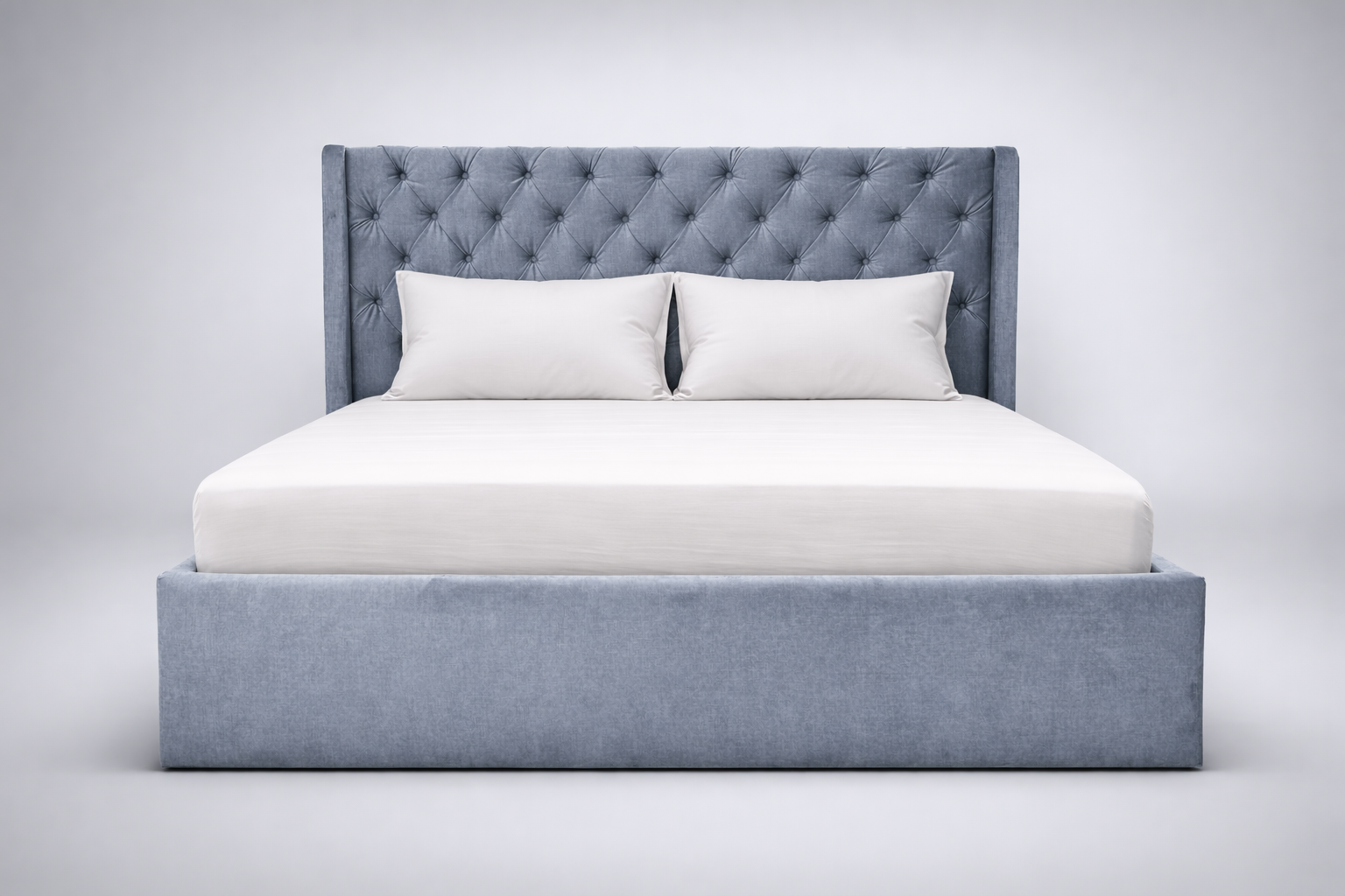 Pat tapițat cu ladă depozitare Chesterfield Elite