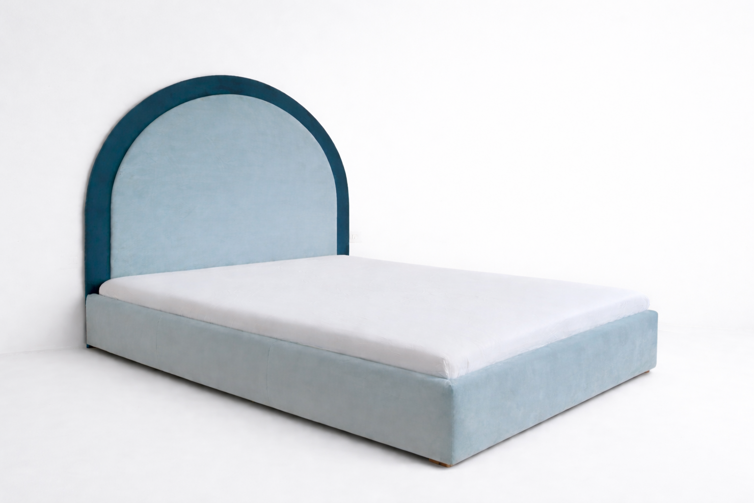 Pat tapițat cu ladă depozitare Aura