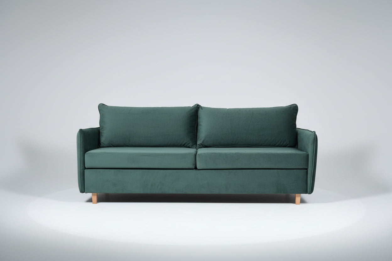 Canapea extensibila Amina, 3 locuri, la comanda, 100+ culori - SofaMix.ro