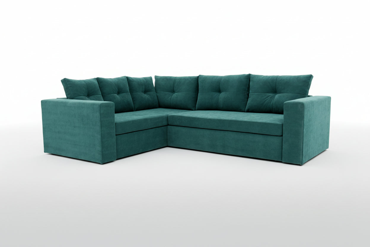 Coltar extensibil Sofia colt park cu cotiera, la comanda, 100+ culori