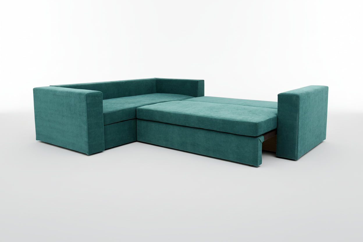 Coltar extensibil Sofia colt park cu cotiera, la comanda, 100+ culori