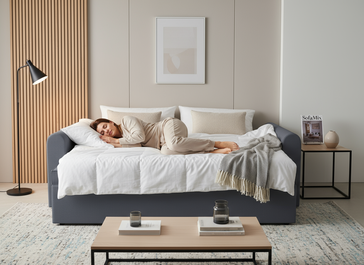 Canapea extensibila Amirah, 3 locuri, la comanda, 100+ culori