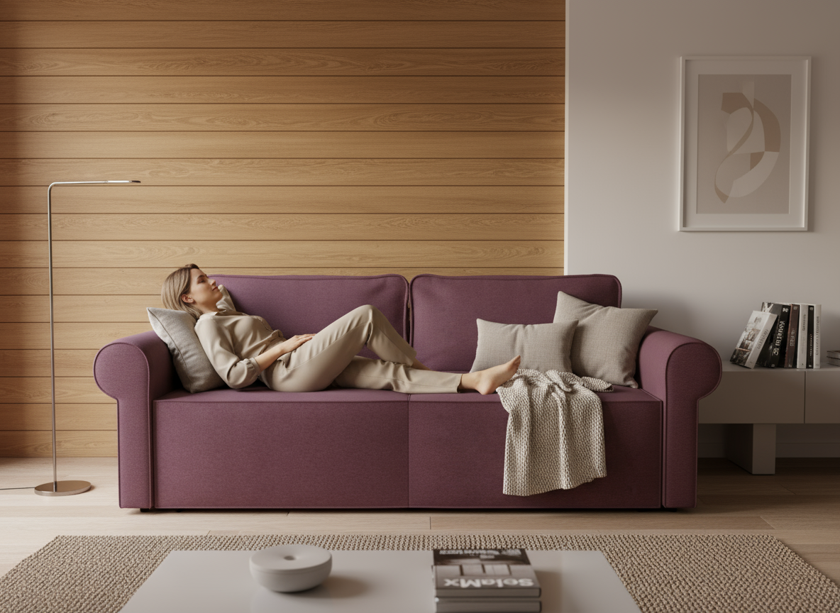 Canapea extensibila Annie, 3 locuri, la comanda, 100+ culori