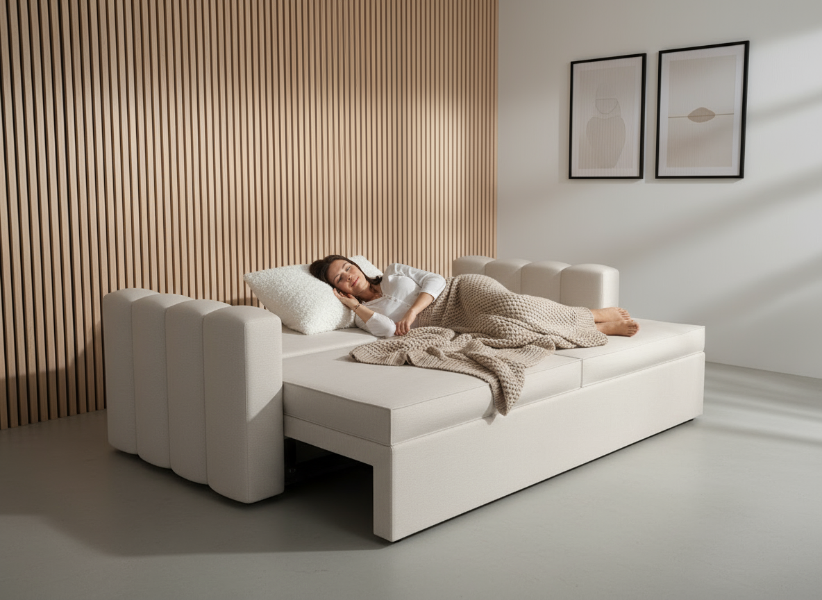 Canapea extensibila Elise, 3 locuri, la comanda, 100+ culori