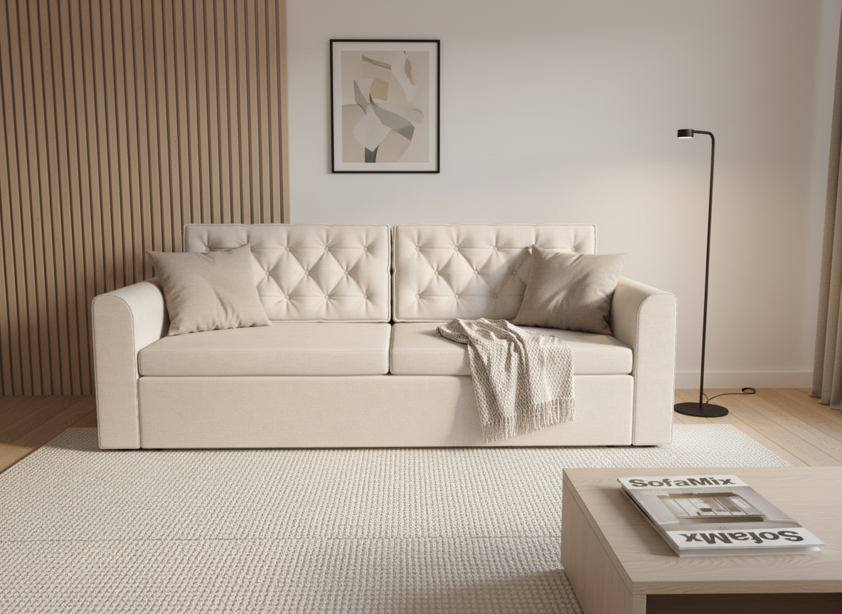 Canapea extensibila Elodie, 3 locuri, la comanda, 100+ culori