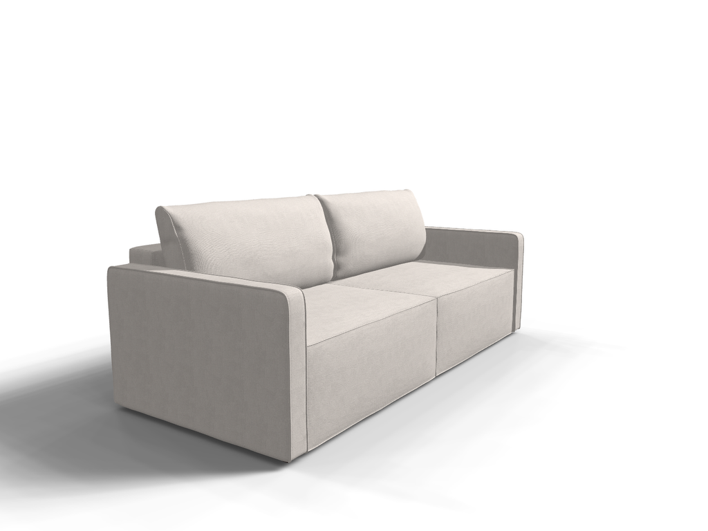 Canapea extensibila Kennedy, 3 locuri, la comanda, 100+ culori