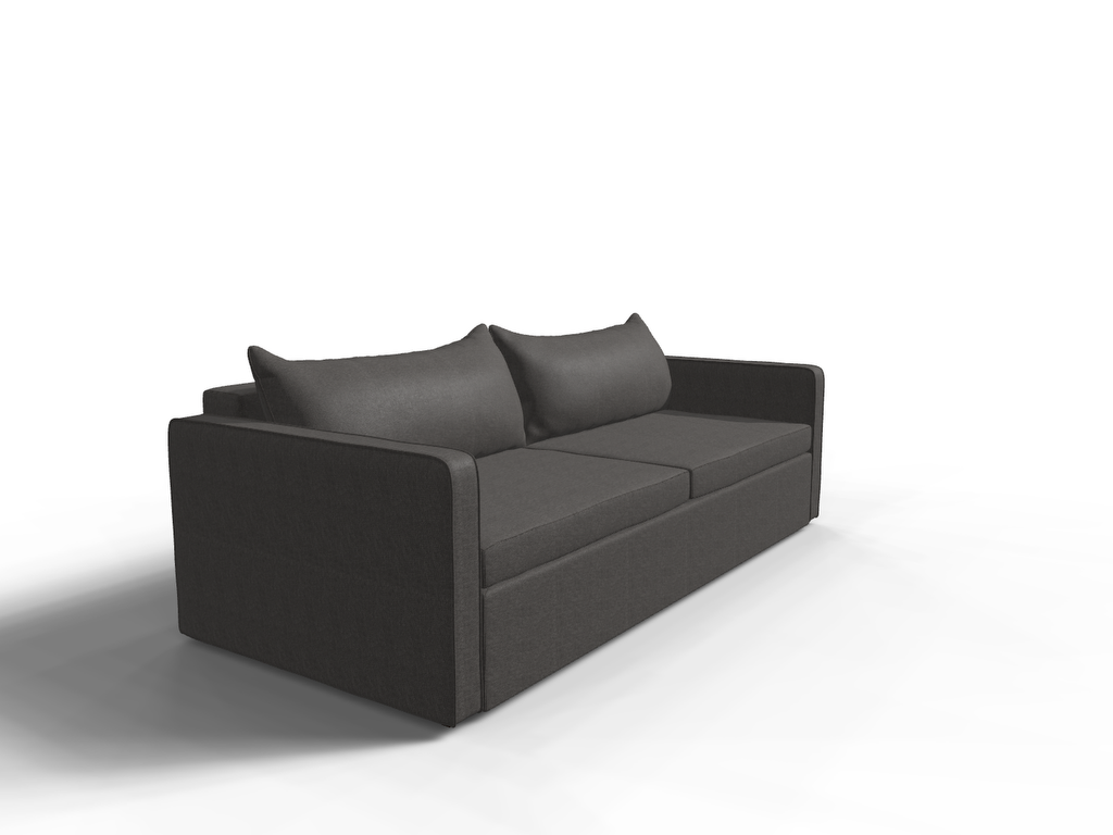 Canapea extensibila Leilani, 3 locuri, la comanda, 100+ culori