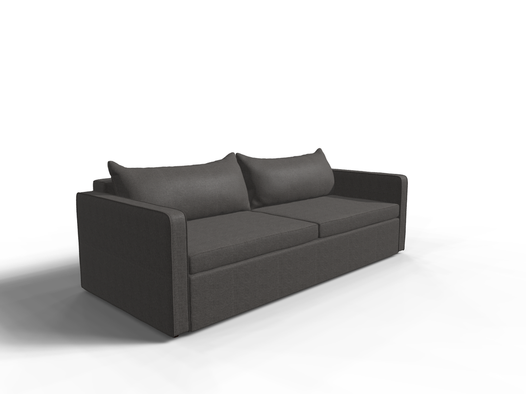 Canapea extensibila Leilani, 3 locuri, la comanda, 100+ culori