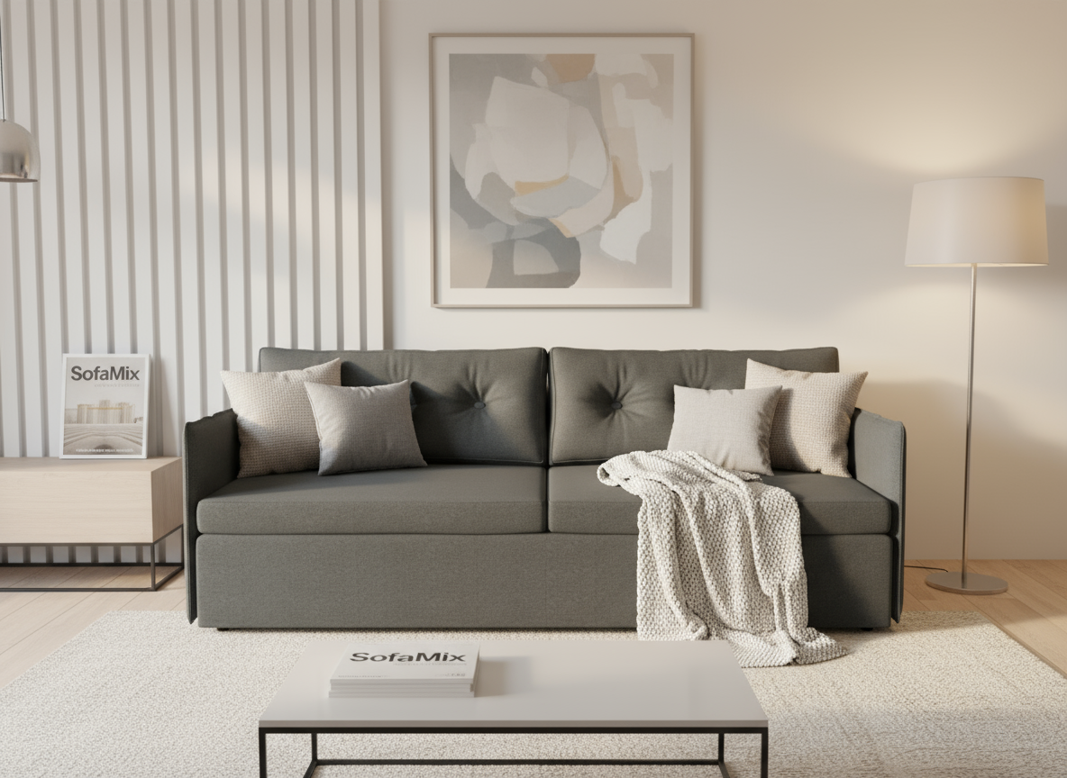 Canapea extensibila Lucille, 3 locuri, la comanda, 100+ culori