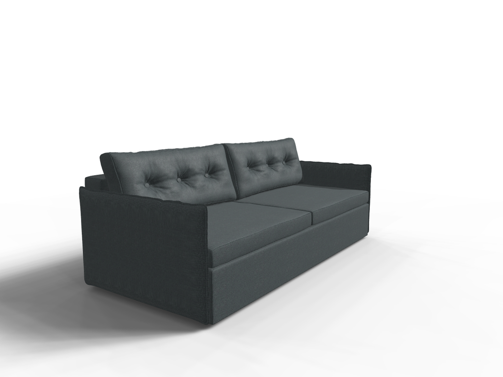 Canapea extensibila Lucille, 3 locuri, la comanda, 100+ culori