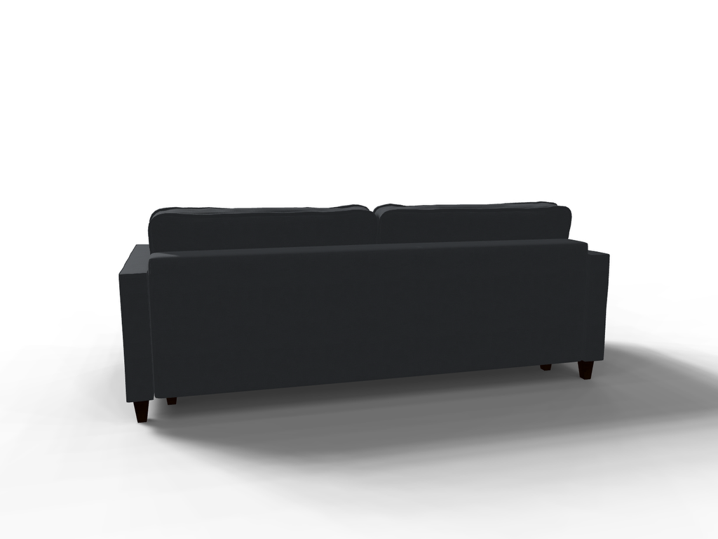 Canapea extensibila Margot, 3 locuri, la comanda, 100+ culori, cu picioare