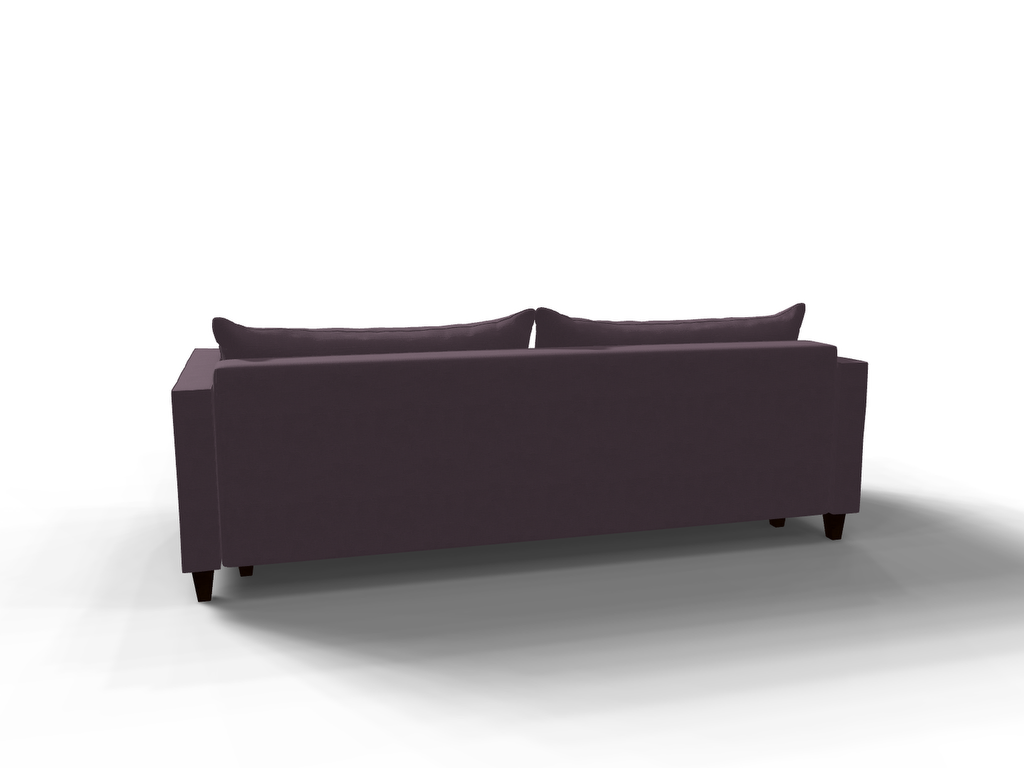 Canapea extensibila Oakley, 3 locuri, la comanda, 100+ culori, cu picioare