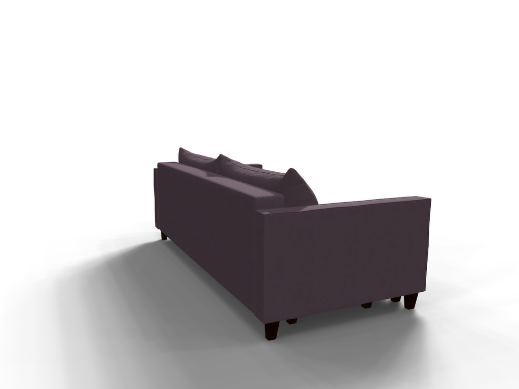 Canapea extensibila Oakley, 3 locuri, la comanda, 100+ culori, cu picioare