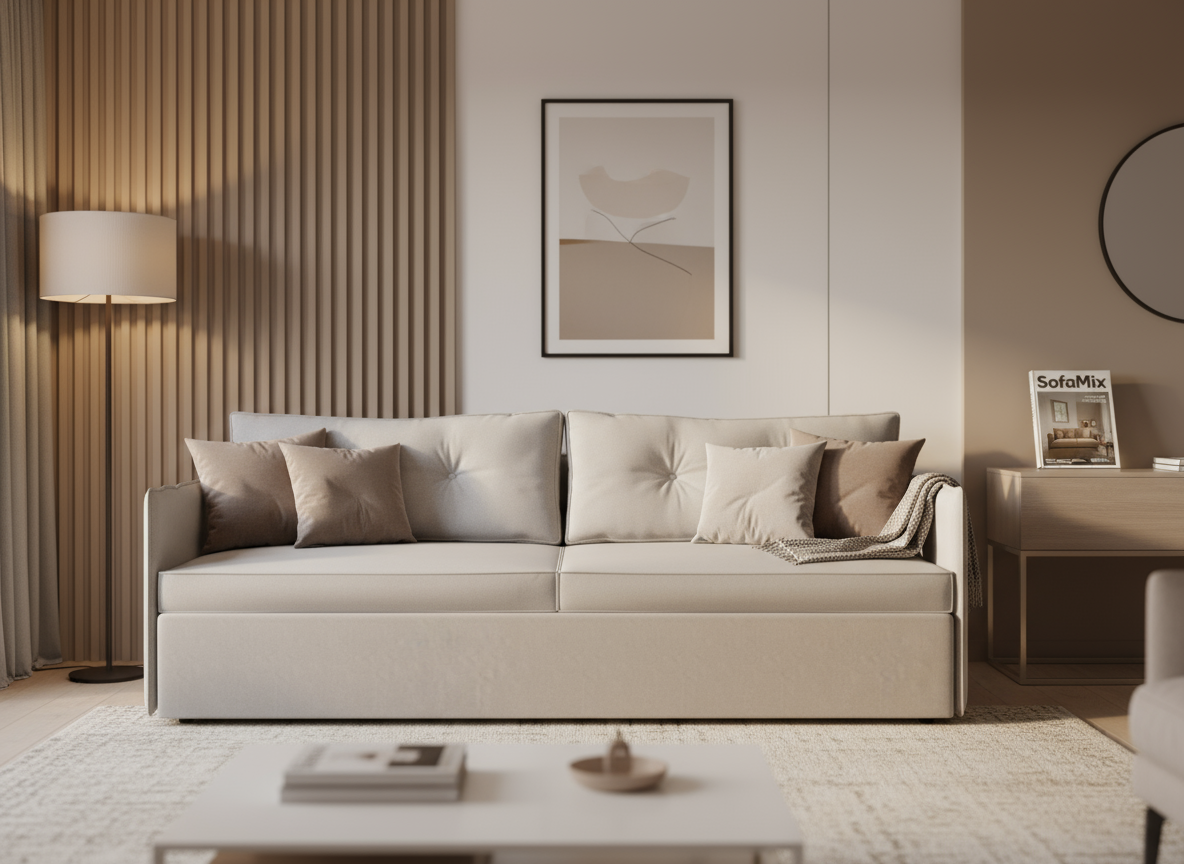 Canapea extensibila Ryleigh, 3 locuri, la comanda, 100+ culori