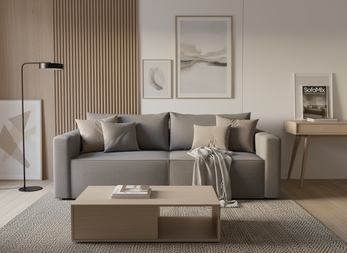 Canapea extensibila Selena, 3 locuri, la comanda, 100+ culori