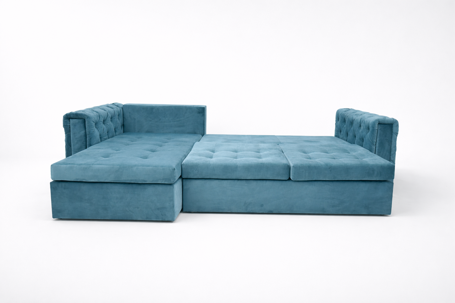 Coltar extensibil Chester studio cu butoni, pe comanda, 100+ culori