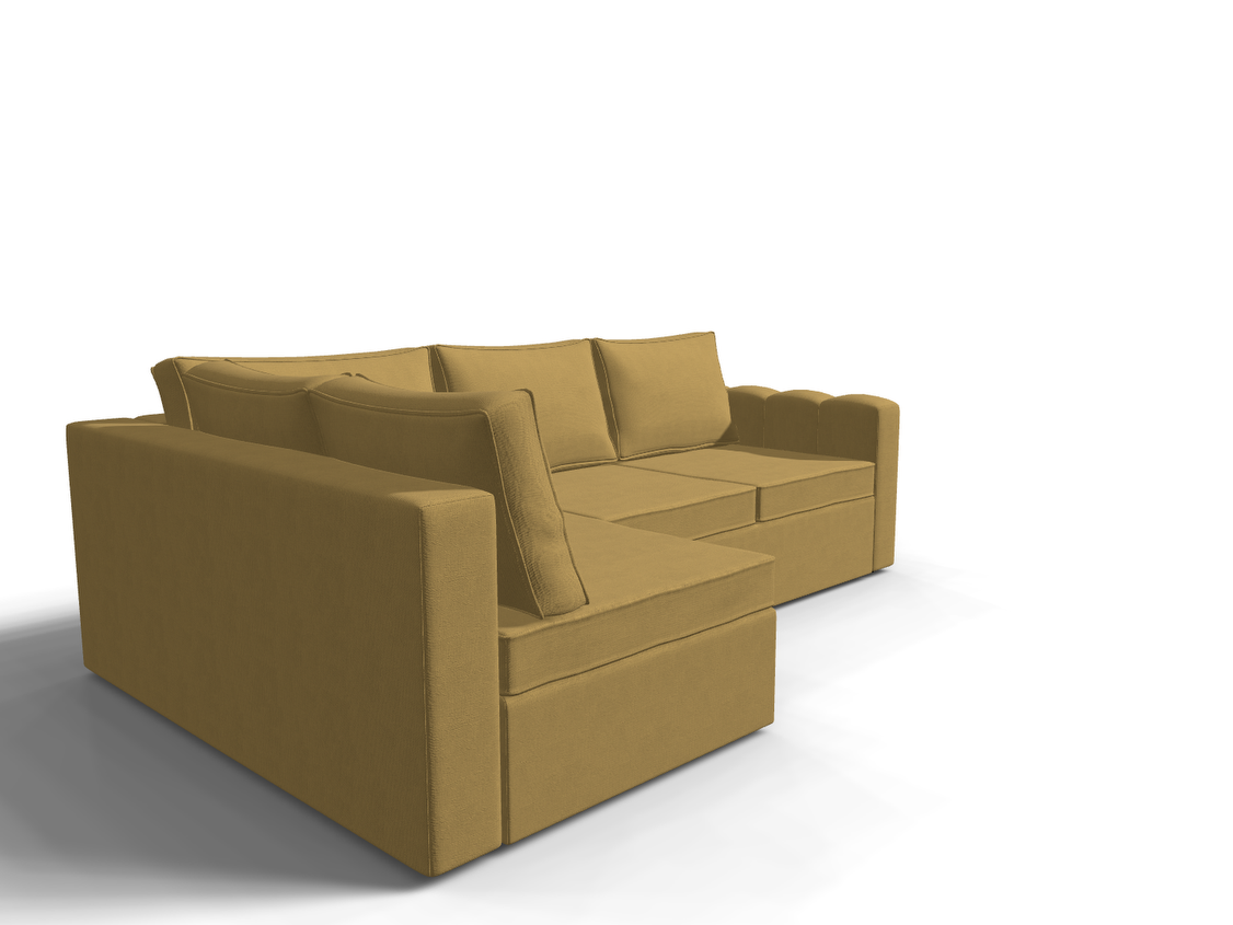 Coltar extensibil Amy park 3 fara insula, la comanda, 100+ culori