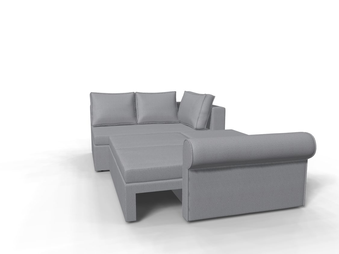 Coltar extensibil Arya park 3 fara insula, la comanda, 100+ culori – 360°