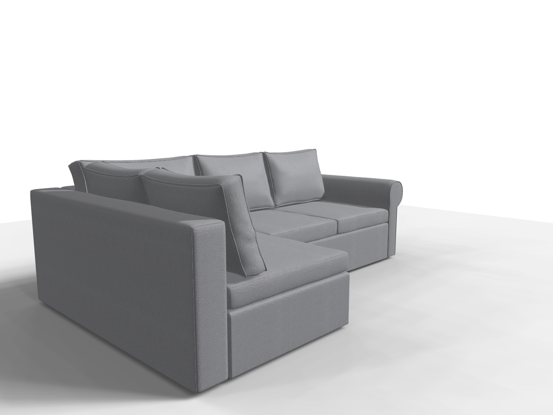 Coltar extensibil Arya park 3 fara insula, la comanda, 100+ culori