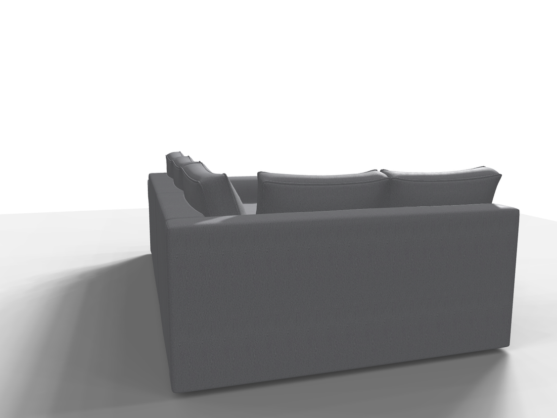 Coltar extensibil Arya park 3 fara insula, la comanda, 100+ culori