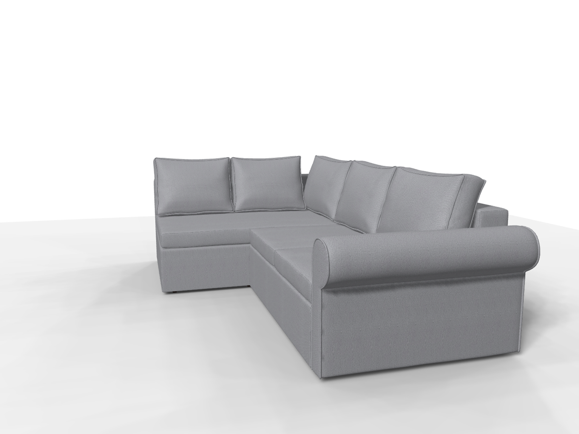 Coltar extensibil Arya park 3 fara insula, la comanda, 100+ culori