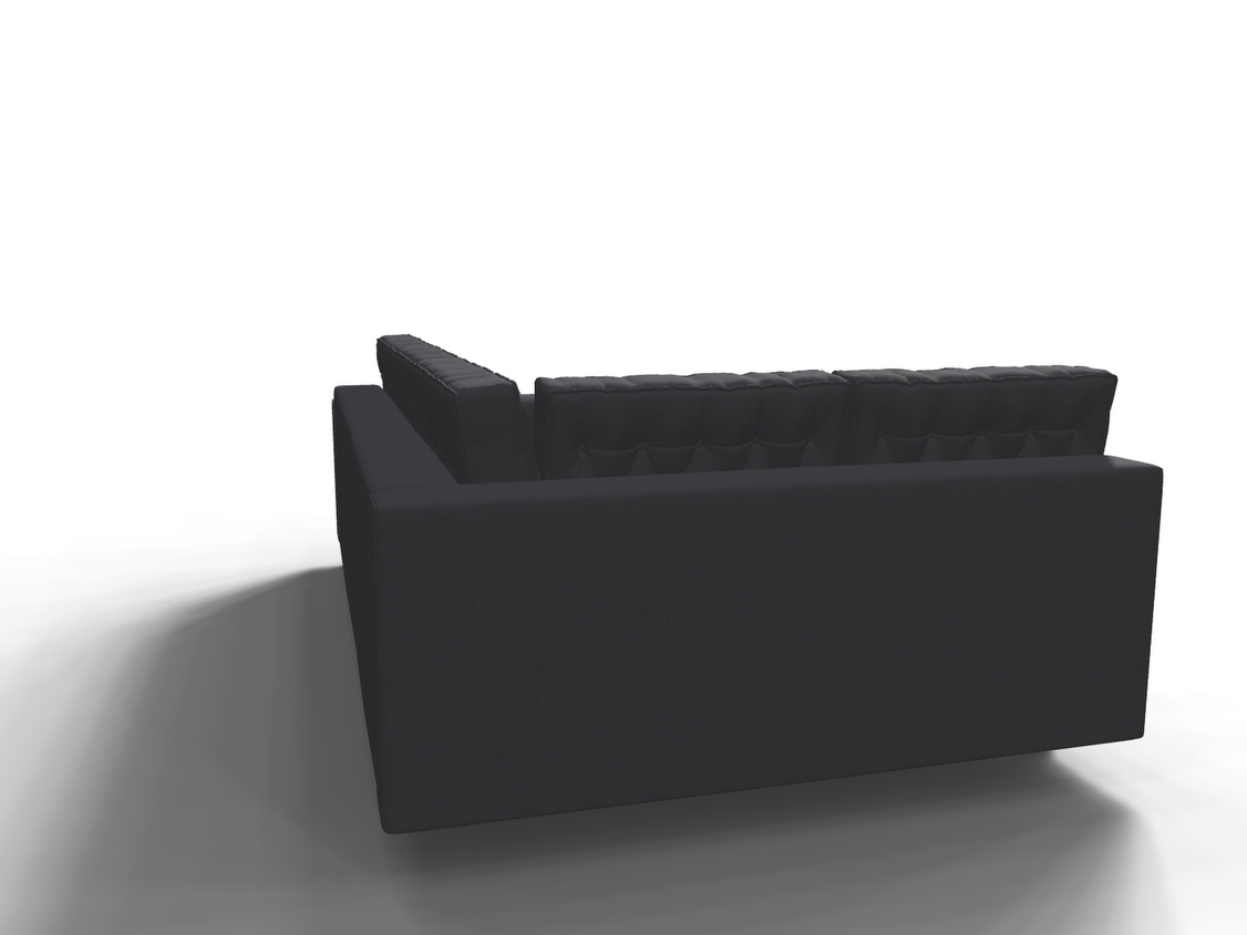 Coltar extensibil Astrid park 3 fara insula, la comanda, 100+ culori, cu picioare