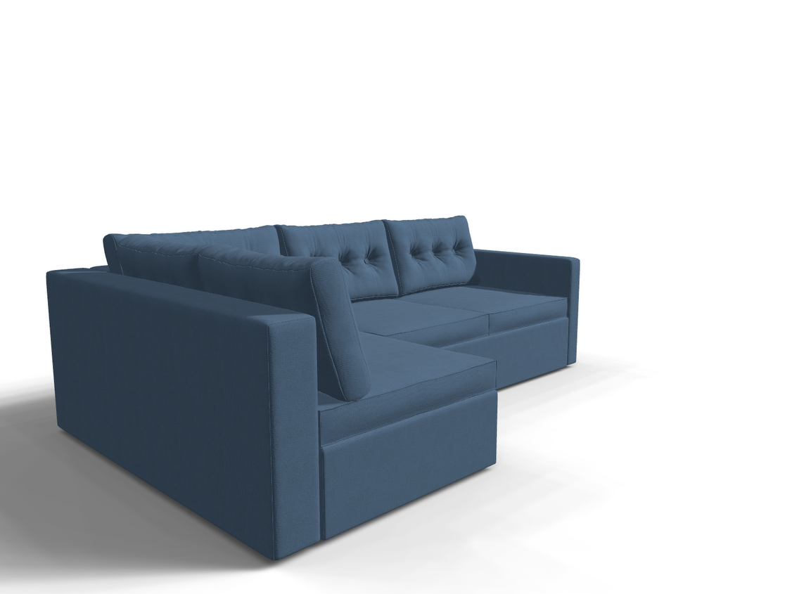 Coltar extensibil Ava park 3 fara insula, la comanda, 100+ culori