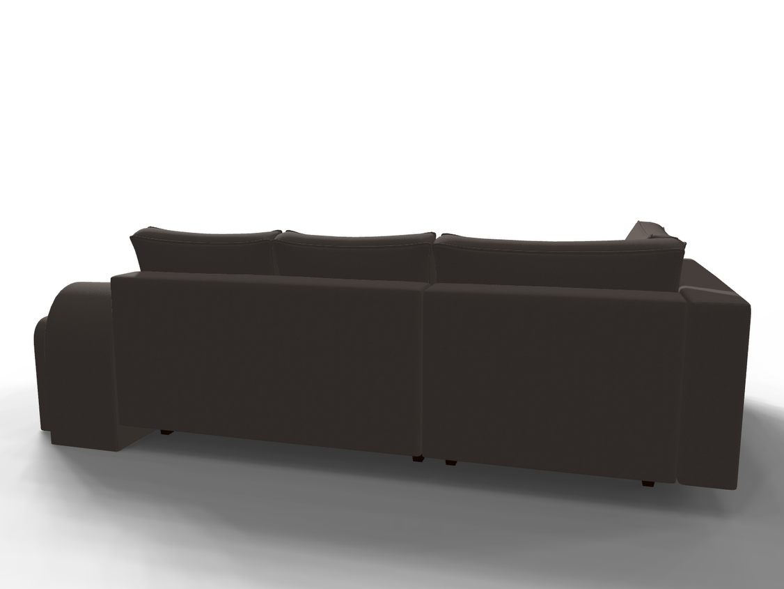 Coltar extensibil Belen colt park cu cotiera, la comanda, 100+ culori, cu picioare