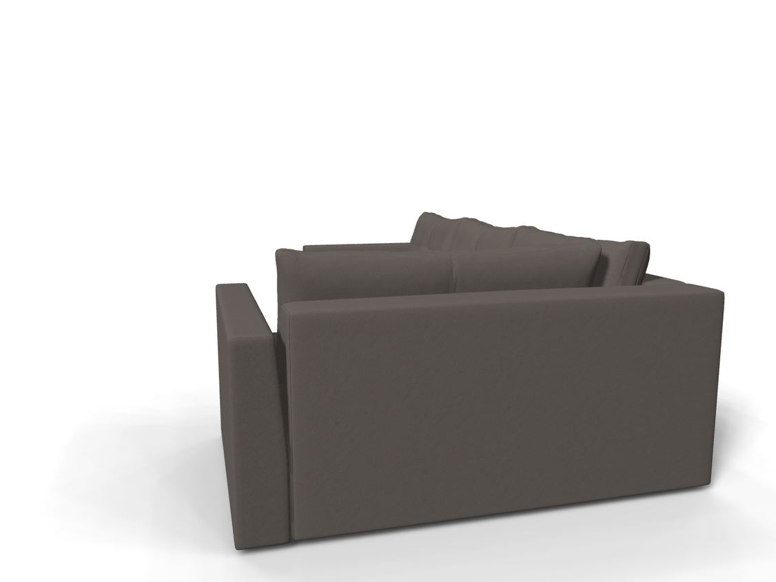 Coltar extensibil Carter colt park cu cotiera, la comanda, 100+ culori, cu picioare – 360°