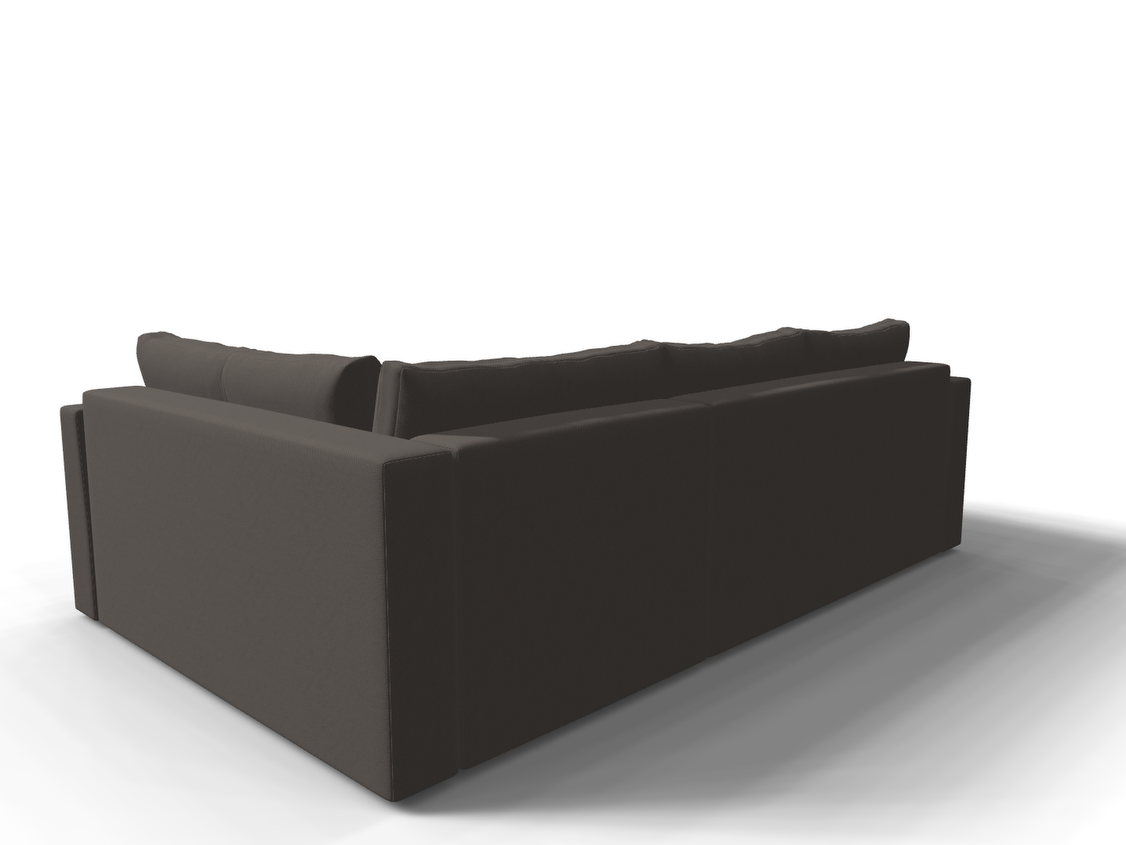 Coltar extensibil Carter colt park cu cotiera, la comanda, 100+ culori, cu picioare