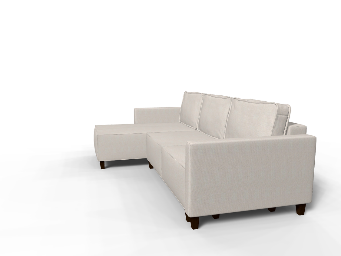 Coltar extensibil Eleanor park 2, la comanda, 100+ culori, cu picioare – 360°