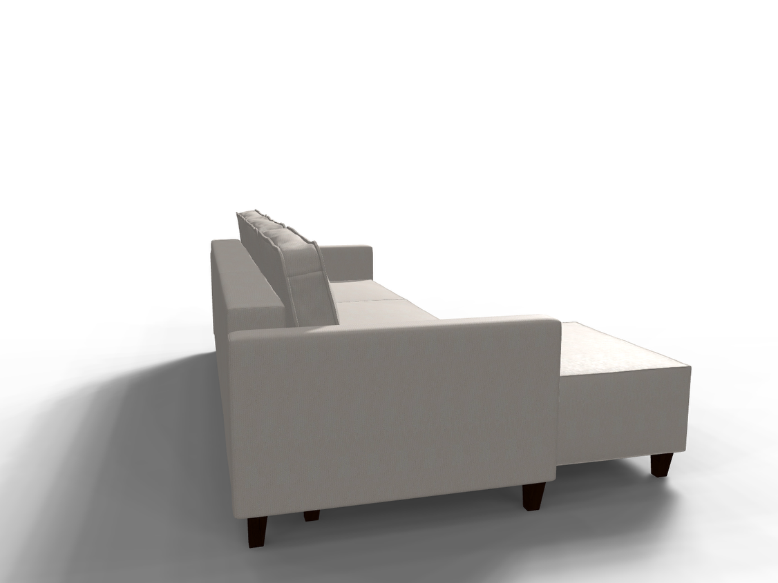 Coltar extensibil Eleanor park 2, la comanda, 100+ culori, cu picioare