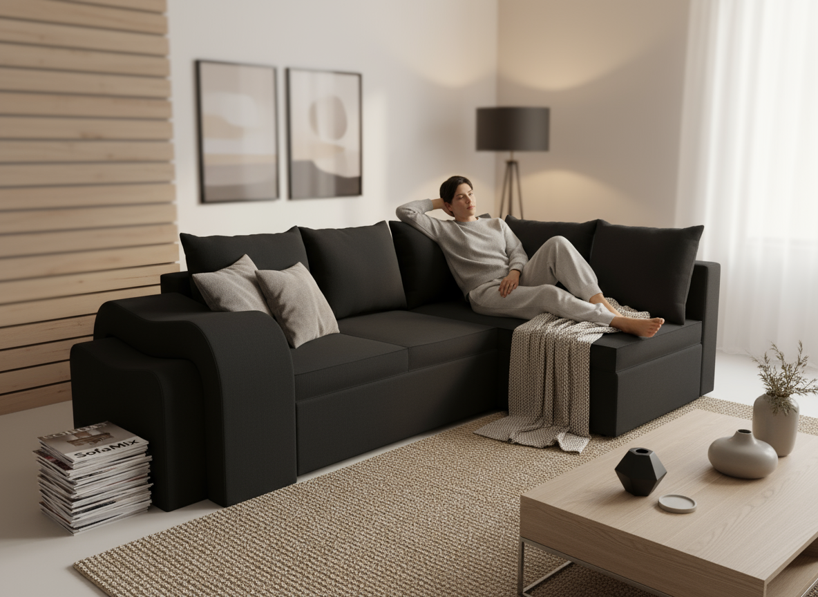 Coltar extensibil Ellianna park 3 fara insula, la comanda, 100+ culori