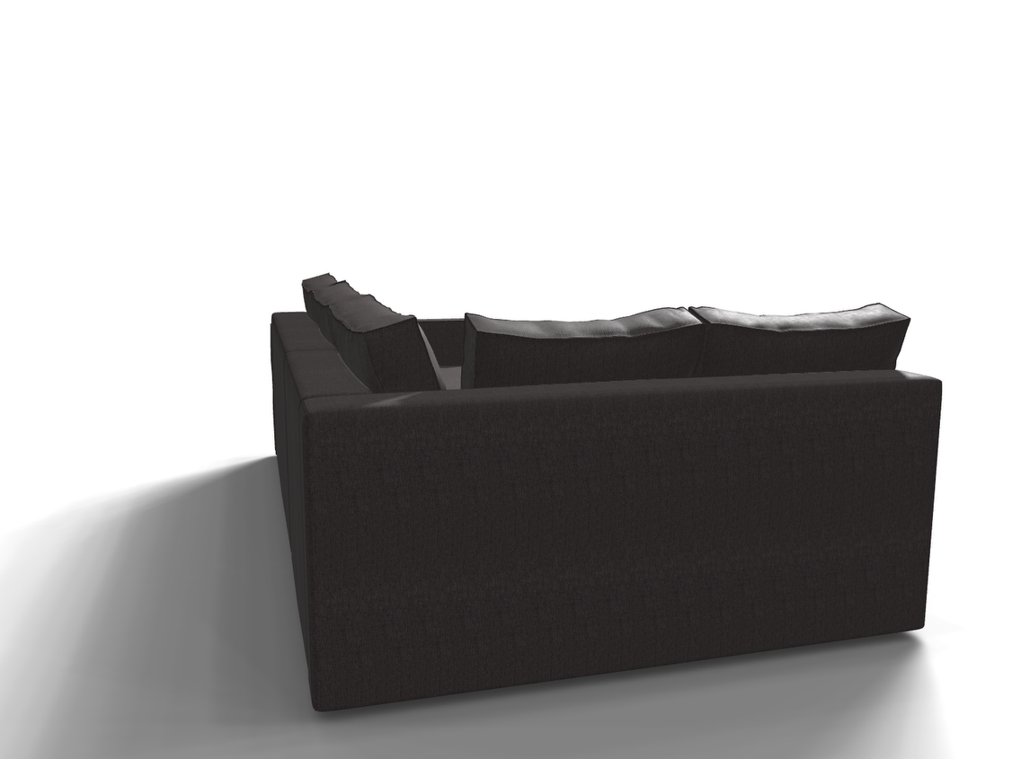 Coltar extensibil Emerson park 3 fara insula, la comanda, 100+ culori