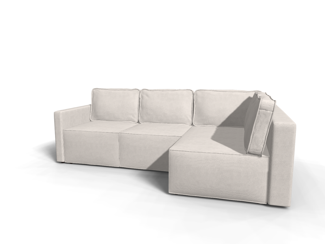 Coltar extensibil Hanna park 3 fara insula, la comanda, 100+ culori