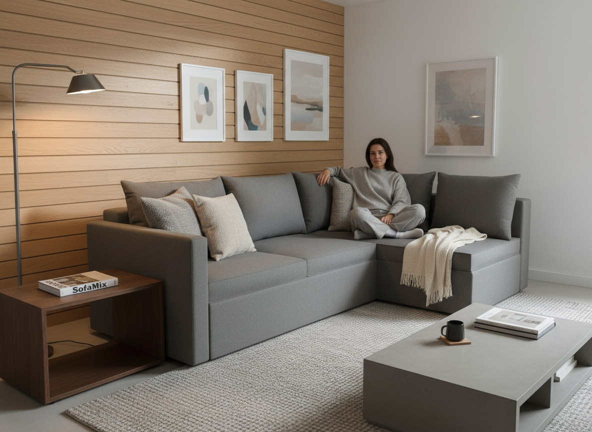 Coltar extensibil Harper park 3 fara insula, la comanda, 100+ culori