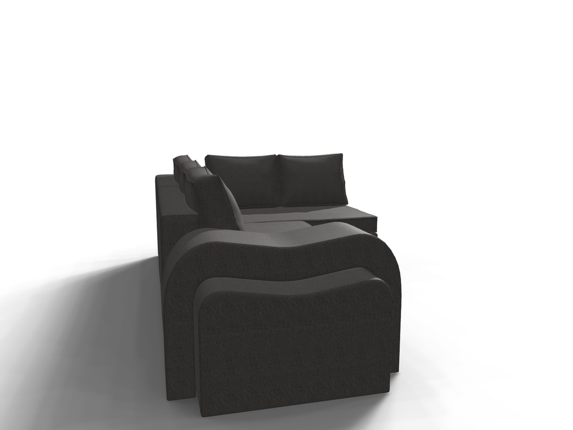 Coltar extensibil Isabela park 3 fara insula, la comanda, 100+ culori