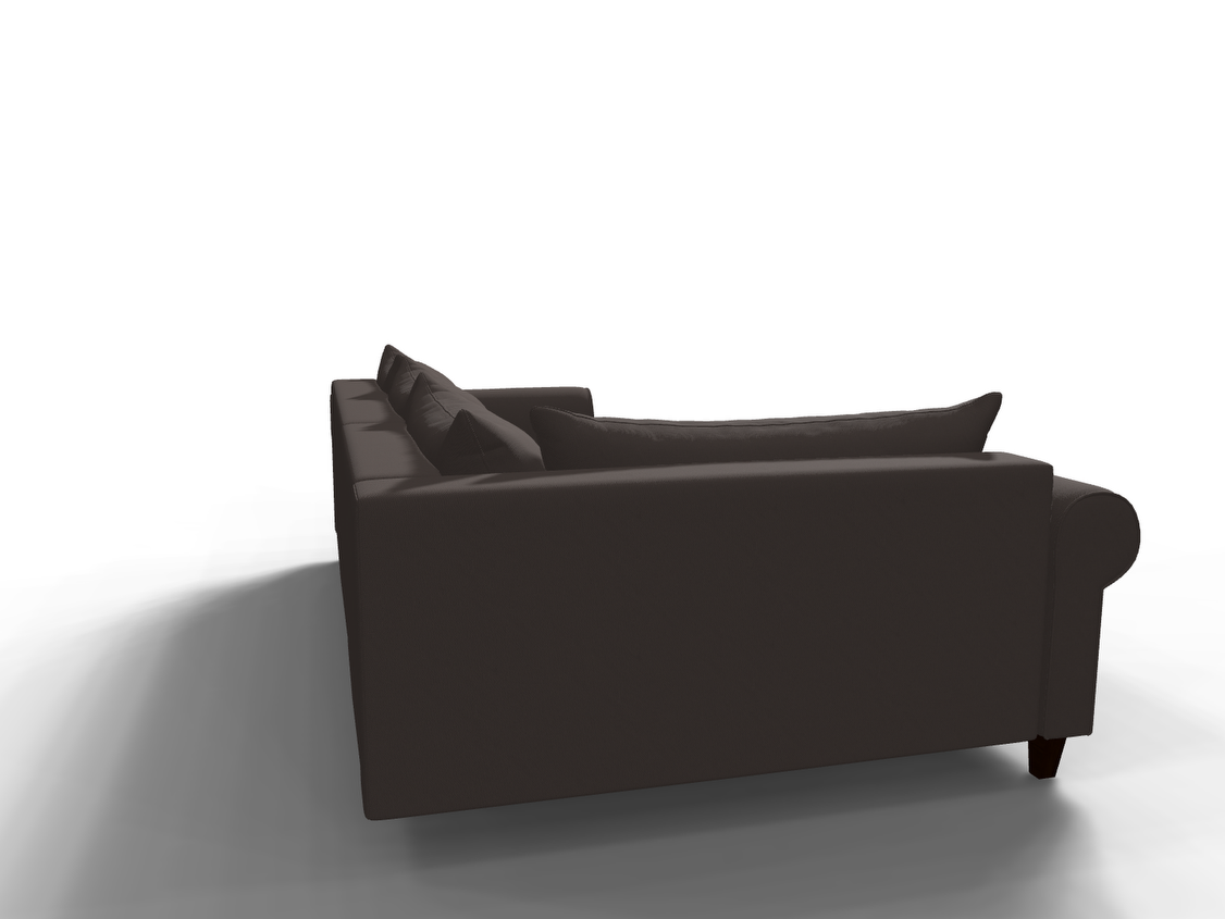 Coltar extensibil Isabelle colt park cu cotiera, la comanda, 100+ culori, cu picioare