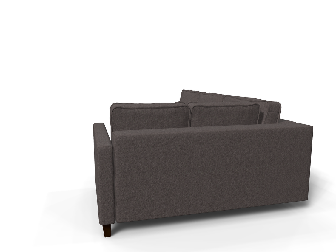 Coltar extensibil Isla colt park cu cotiera, la comanda, 100+ culori, cu picioare – 360°