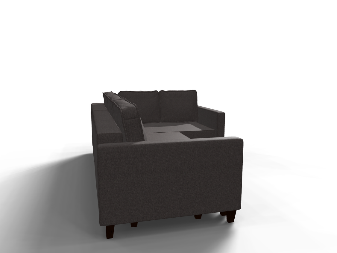 Coltar extensibil Isla colt park cu cotiera, la comanda, 100+ culori, cu picioare