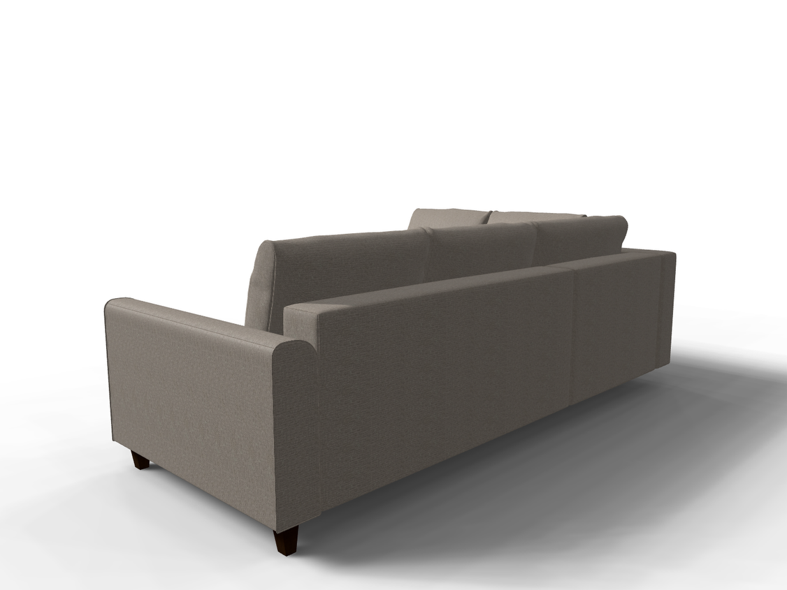 Coltar extensibil Itzel park 3 fara insula, la comanda, 100+ culori, cu picioare