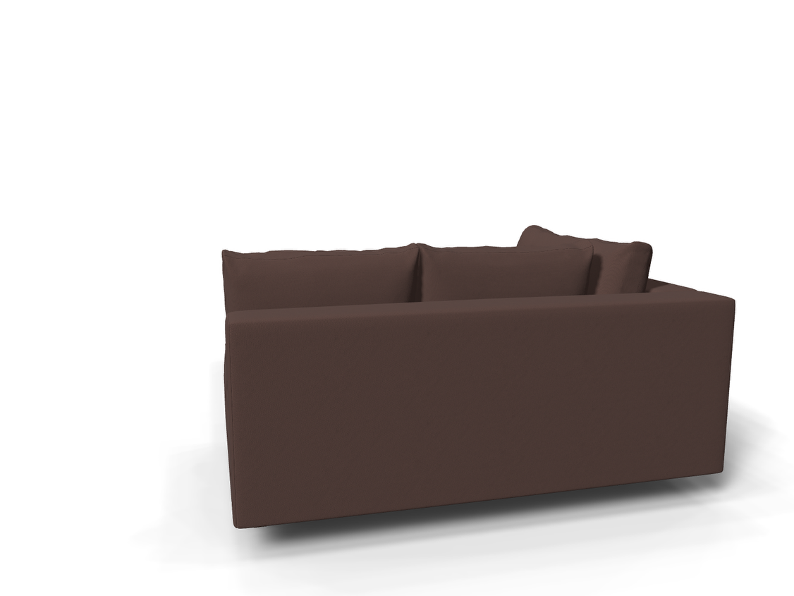 Coltar extensibil Kendall park 3 fara insula, la comanda, 100+ culori, cu picioare – 360°