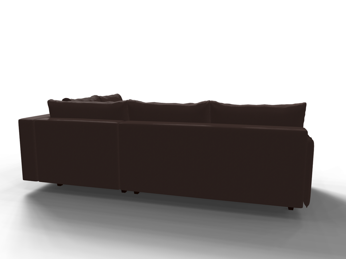 Coltar extensibil Kendall park 3 fara insula, la comanda, 100+ culori, cu picioare