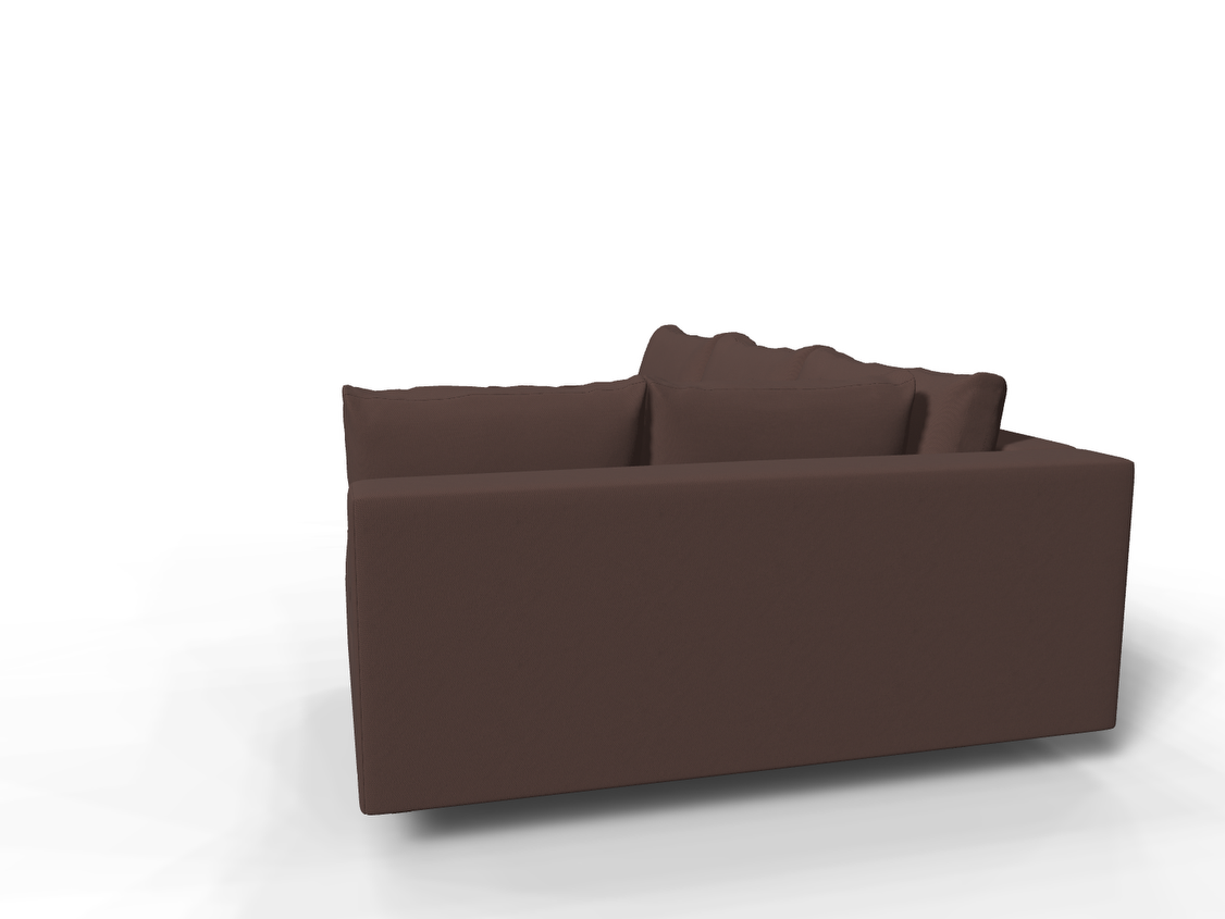 Coltar extensibil Kendall park 3 fara insula, la comanda, 100+ culori, cu picioare