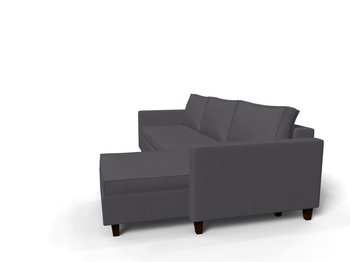 Coltar extensibil Luna park 2, la comanda, 100+ culori, cu picioare