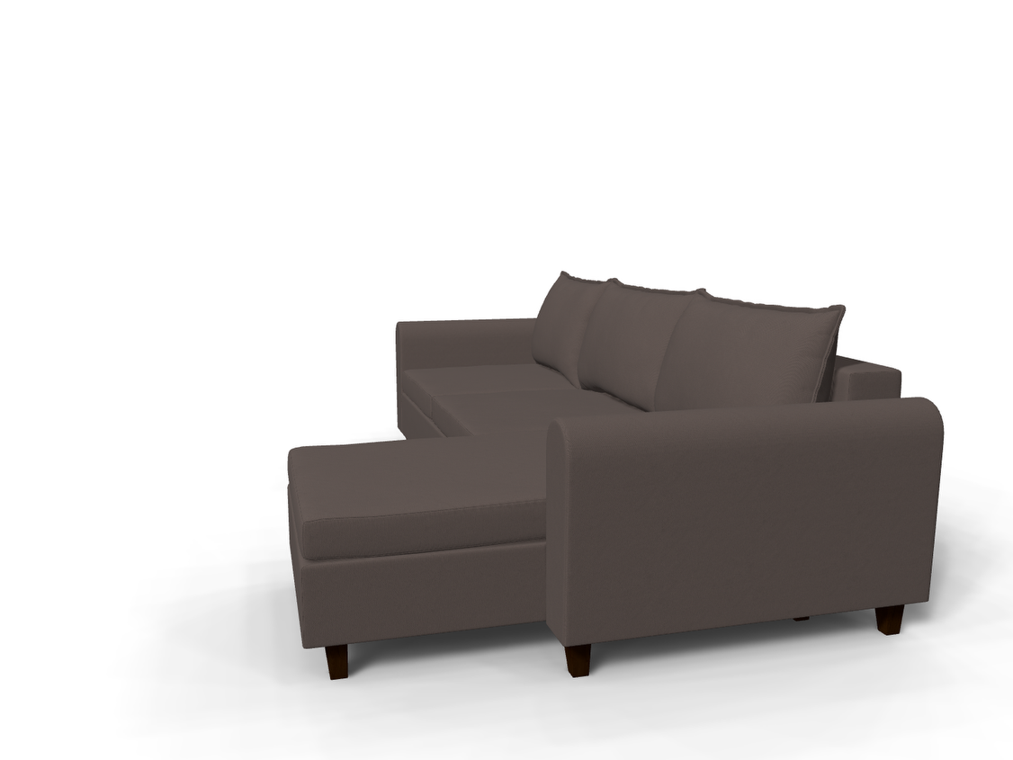 Coltar extensibil Madilyn park 2, la comanda, 100+ culori, cu picioare