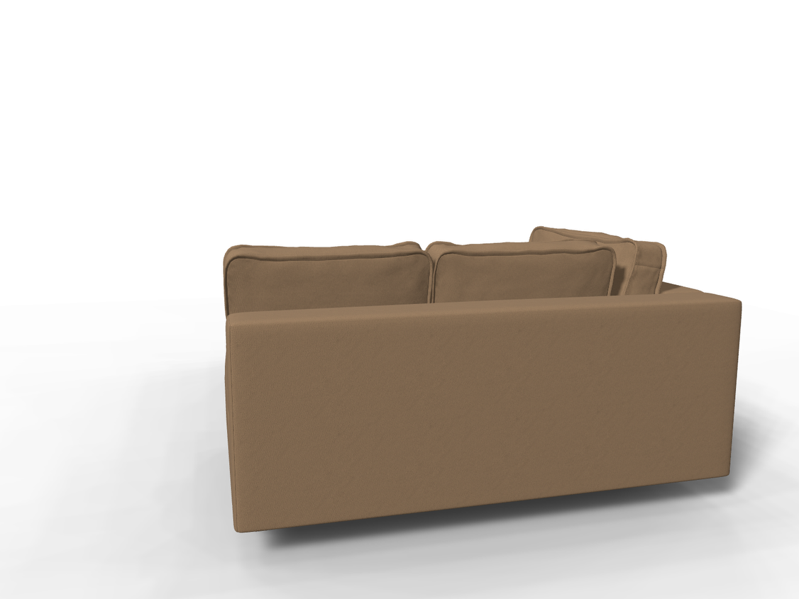 Coltar extensibil Mariah park 3 fara insula, la comanda, 100+ culori, cu picioare – 360°