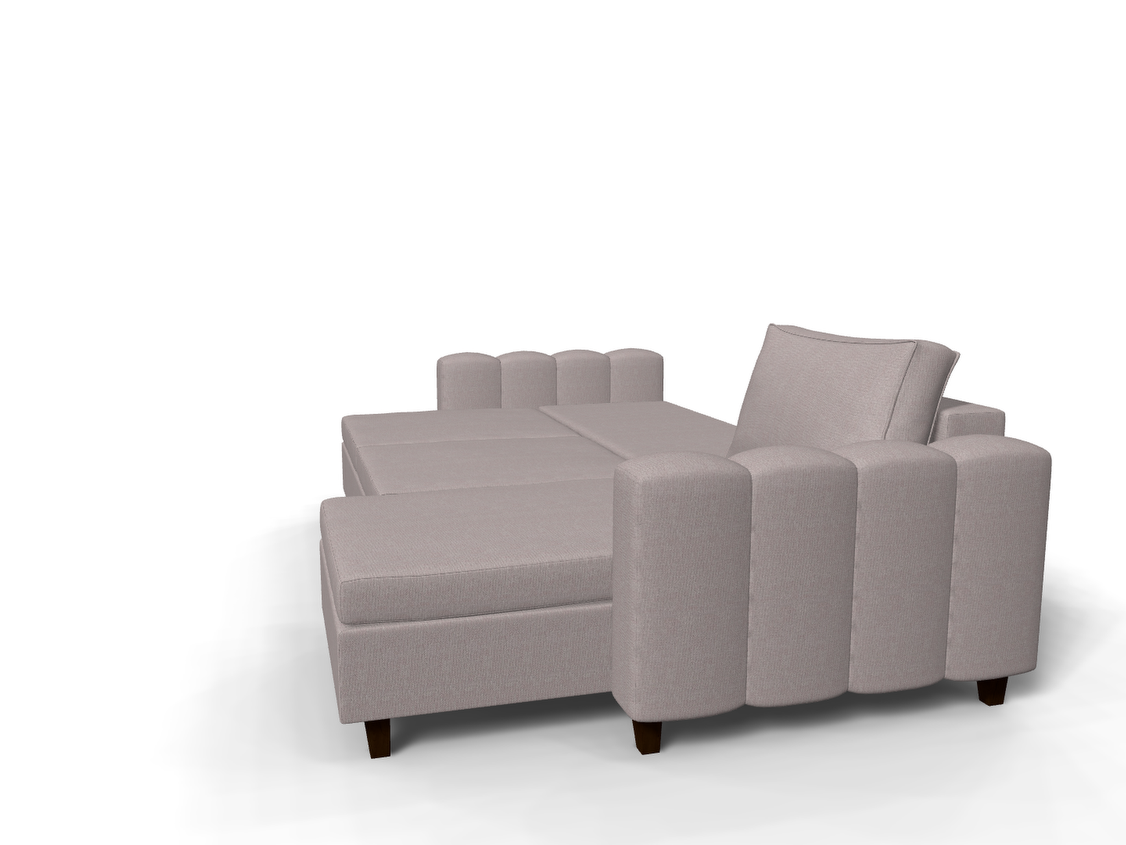 Coltar extensibil Noelle park 2, la comanda, 100+ culori, cu picioare – 360°