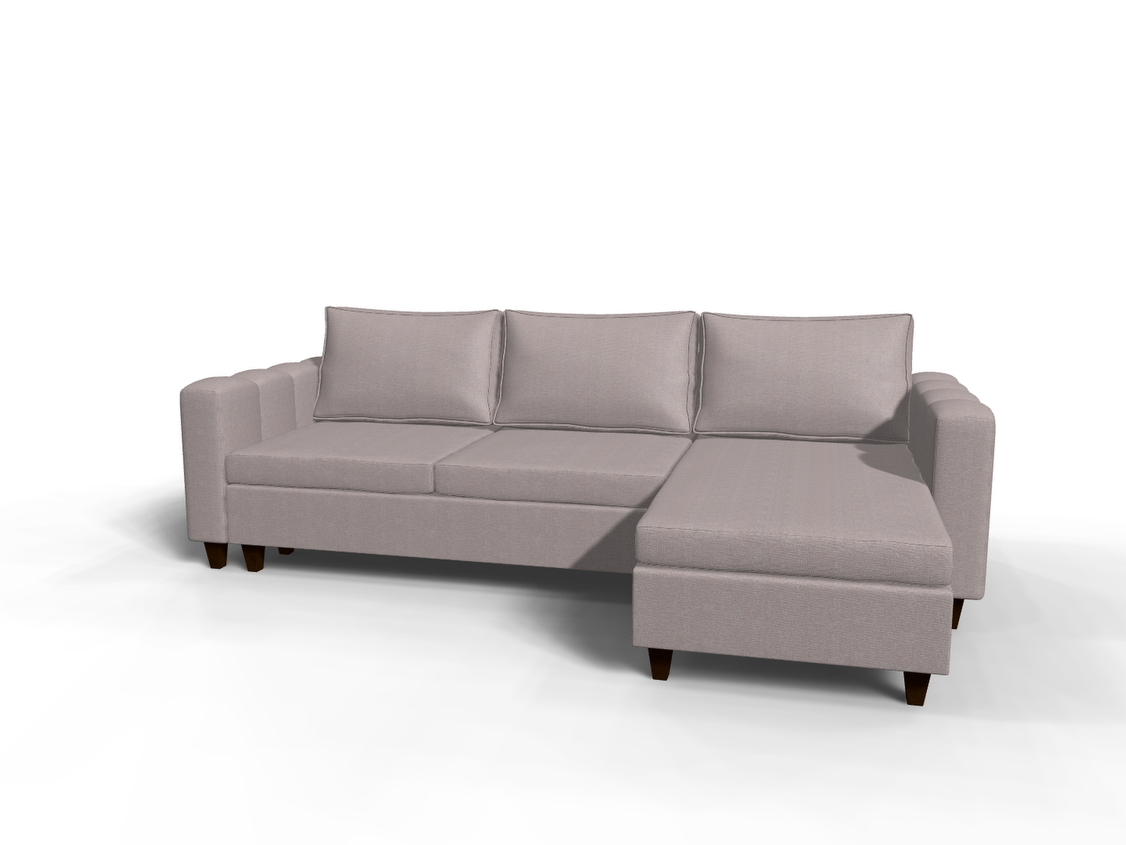 Coltar extensibil Noelle park 2, la comanda, 100+ culori, cu picioare